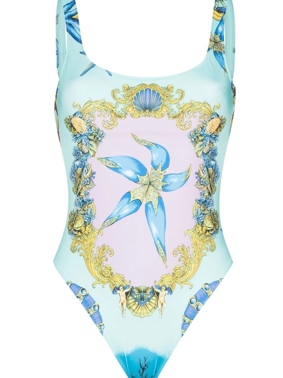 Cheap Mer-print Versace Tresor Women de swimsuit la 0804